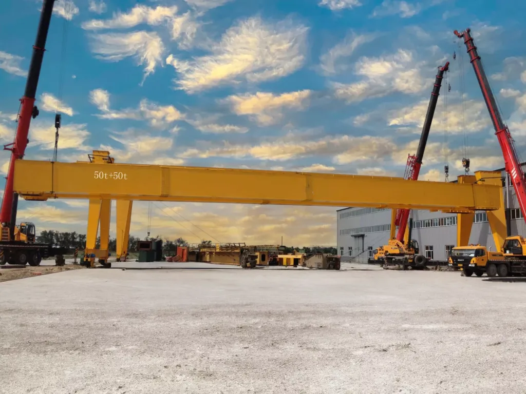 Overview of gantry crane installation and construction