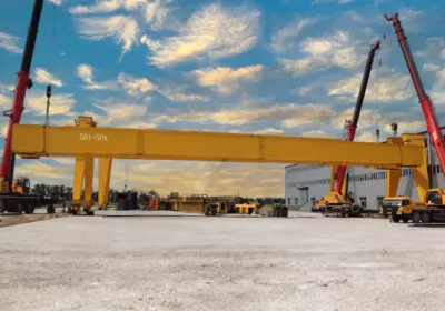 Overview of gantry crane installation and construction